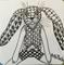 Art: Bunny  Zentangle Inspired by Artist Ulrike 'Ricky' Martin