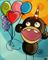 Art: Happy Day by Artist Veronique Perron
