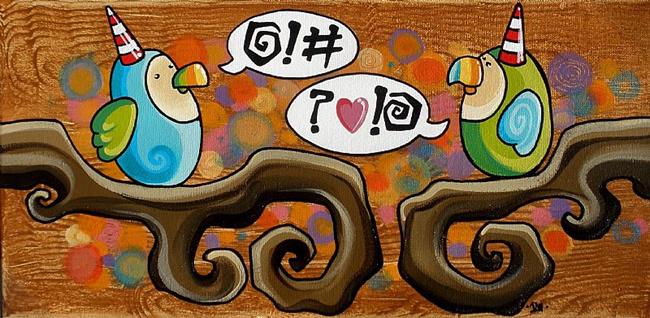 Art: Love Song by Artist Veronique Perron