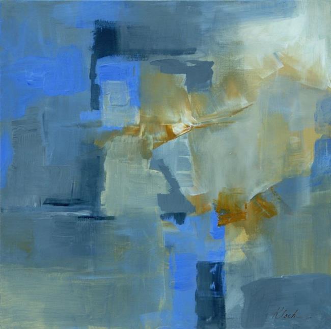 Art: Blue Passage by Artist victoria kloch