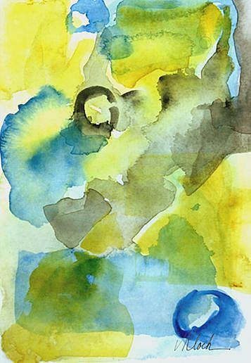 Art: Tide pool by Artist victoria kloch