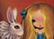 Art: Alice and Rabbit by Artist Nico Niemi
