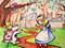 Art: Alice and the White Rabbit by Artist Nico Niemi