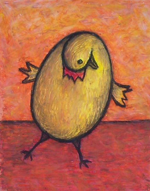 Art: Egg Chicken  by Artist Marina Owens