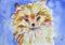 Art: Pom Puff by Artist Padgett Mason