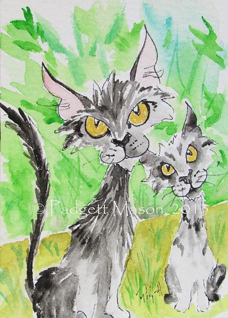 Art: Hangin' with Mom by Artist Padgett Mason