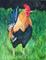 Art: Aloha Rooster by Artist Padgett Mason