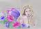 Art: Enchanted Flowers by Artist Ronne P Barton