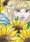 Art: Sunflower Sprite by Artist Ronne P Barton