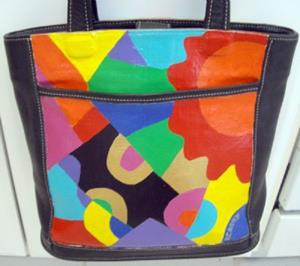 Detail Image for art Brighter Days Ahead (Painted Coach Purse)