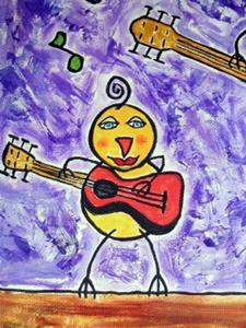 Detail Image for art Chicks with Guitars!