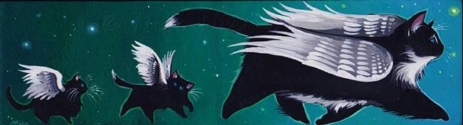 Art: Whiskers and Starlight by Artist Nico Niemi