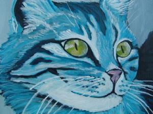 Detail Image for art Blue Fluff