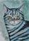Art: Tabby Tomcat by Artist Padgett Mason