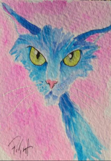 Art: Blue Lou by Artist Padgett Mason