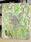 Art: Grey Cat Amongst Green Leaves by Artist Tracey Allyn Greene