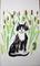 Art: Cat and Cat Tails by Artist Tracey Allyn Greene