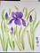 Art: Purple irises by Artist Tracey Allyn Greene