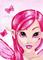 Art: Pink Pixie by Artist Ronne P Barton
