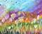 Art: FLOWERS-Japanese Ink and Acrylic Painting  by Artist LUIZA VIZOLI