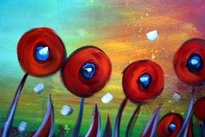 Detail Image for art MORNING POPPIES