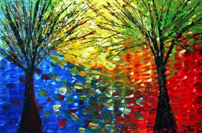 Art: SEASONS COLORS by Artist LUIZA VIZOLI