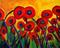 Art: LIFE ABUNDANT - RED POPPIES by Artist LUIZA VIZOLI