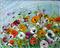 Art: FRESH FLOWERS by Artist LUIZA VIZOLI
