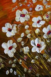 Detail Image for art WHITE WILD FLOWERS