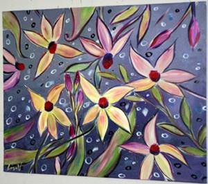 Detail Image for art NIGHT FLOWERS 