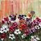 Art: Wildflowers-Oil Painting by Artist LUIZA VIZOLI