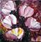 Art: SWEET MAGNOLIA FLOWERS by Artist LUIZA VIZOLI