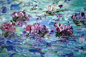 Detail Image for art WATER and FLOWERS