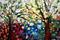 Art: FLOWERING TREES by Artist LUIZA VIZOLI