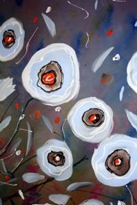 Detail Image for art WHITE MORNING GLORIES