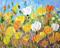 Art: TULIPS-Impasto Palette Knife Art by Artist LUIZA VIZOLI