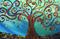 Art: DRAGON'S TREE by Artist LUIZA VIZOLI