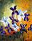 Art: IRISES by Artist LUIZA VIZOLI