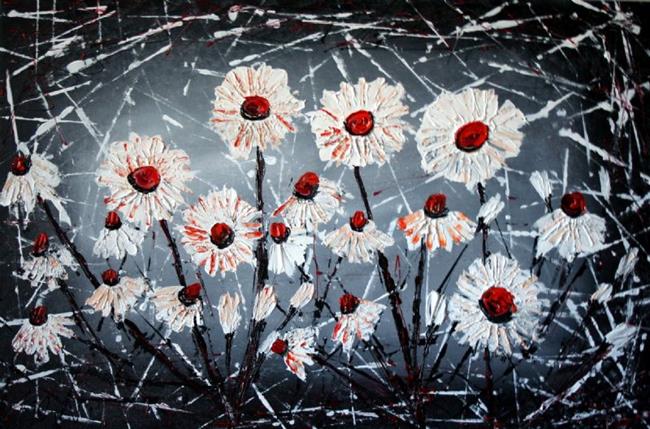 Art: MOONLIGHT GARDEN  by Artist LUIZA VIZOLI