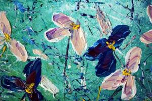 Detail Image for art WATER and FLOWERS
