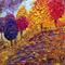 Art: COLORFUL PARK by Artist LUIZA VIZOLI