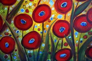 Detail Image for art FLOWERS in the RAIN