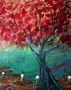 Detail Image for art A Walk in the Park with You -custom