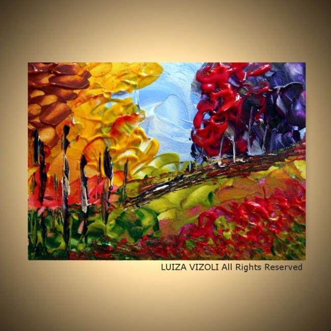Art: A PIECE OF PARADISE by Artist LUIZA VIZOLI