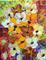 Art: SPRING FLOWERS by Artist LUIZA VIZOLI