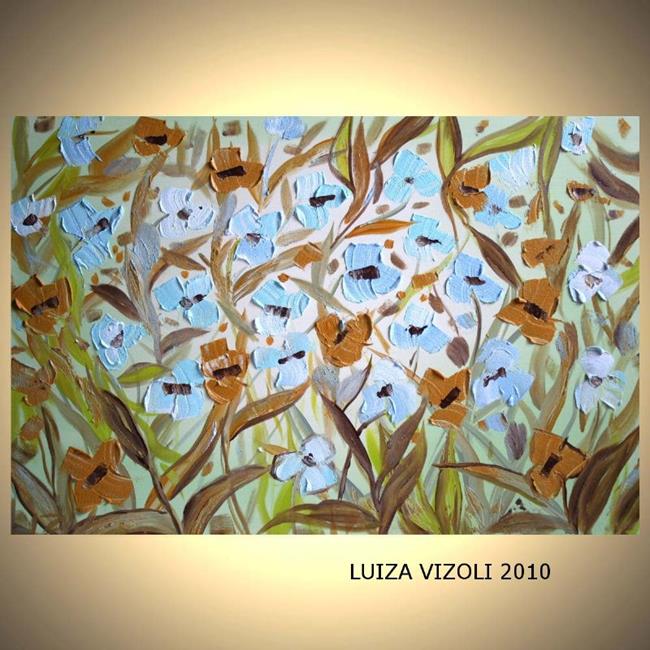 Art: FANTASY FLOWERS by Artist LUIZA VIZOLI