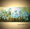 Art: BLUE TULIPS by Artist LUIZA VIZOLI