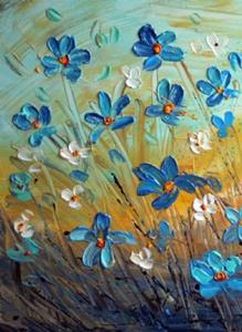 Detail Image for art FORGET ME NOT FLOWERS 