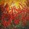 Art: RED GARDEN-sold by Artist LUIZA VIZOLI