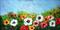 Art: SPRINGTIME FLOWERS by Artist LUIZA VIZOLI